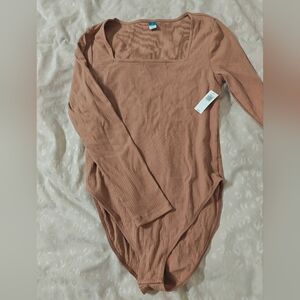 NWT Square Neck Bodysuit. Old Navy